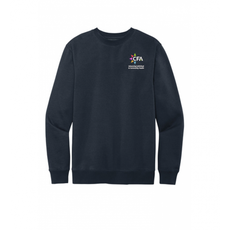 Unisex CFA Navy Fleece Crewneck