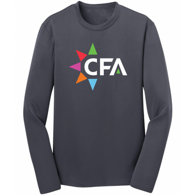 Youth Big CFA Dri-Fit Grey LS