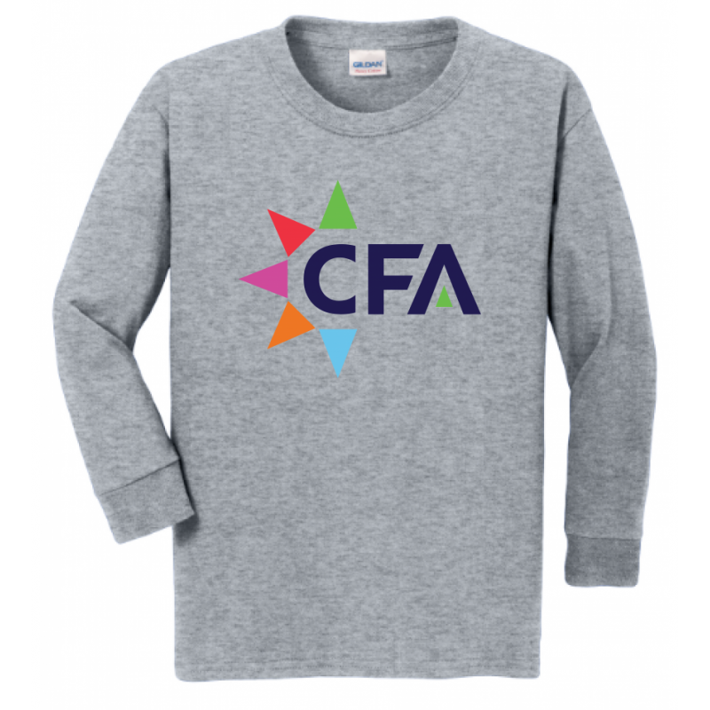 Youth Big CFA Cotton Grey LS
