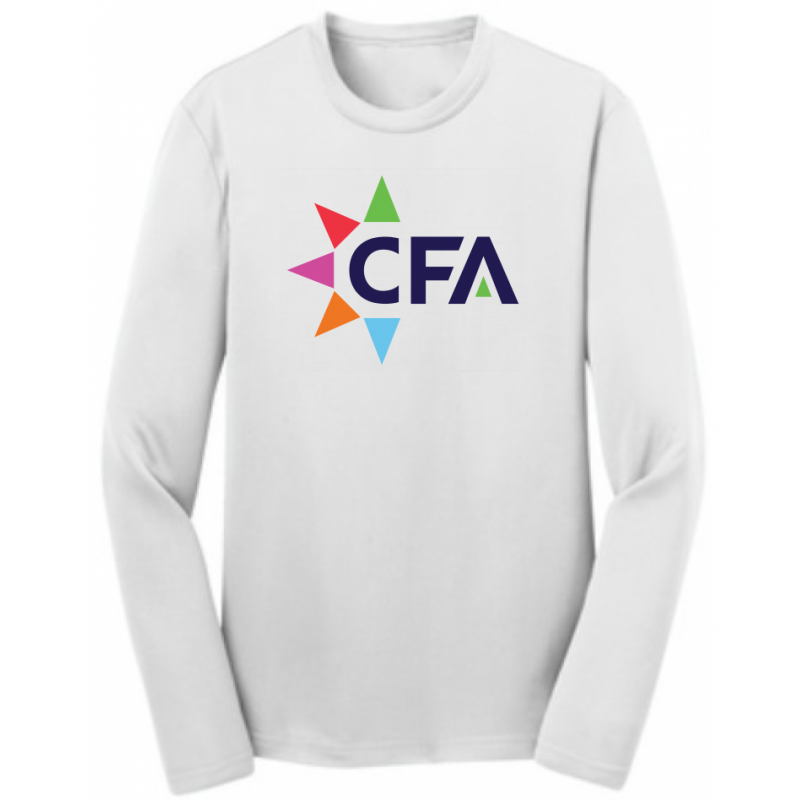 Youth Big CFA Dri-Fit White LS