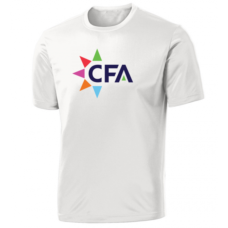 Men's Big CFA Dri-Fit White Tee