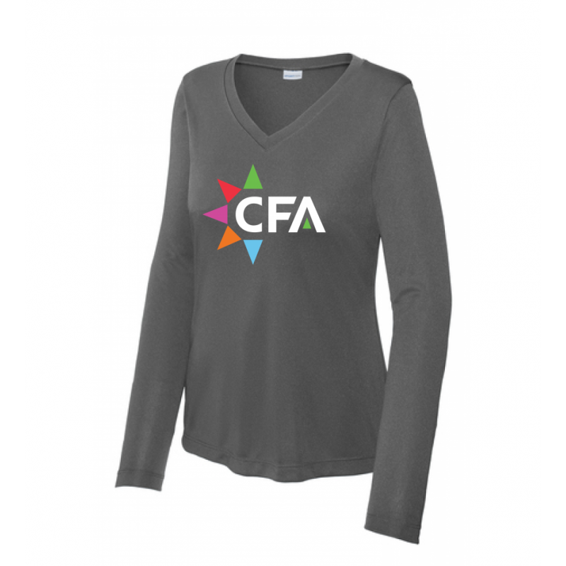 Women's Big CFA Dri-Fit Grey LS