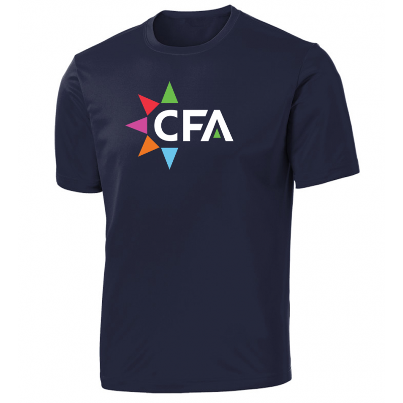 Men's Big CFA Dri-Fit Navy Tee