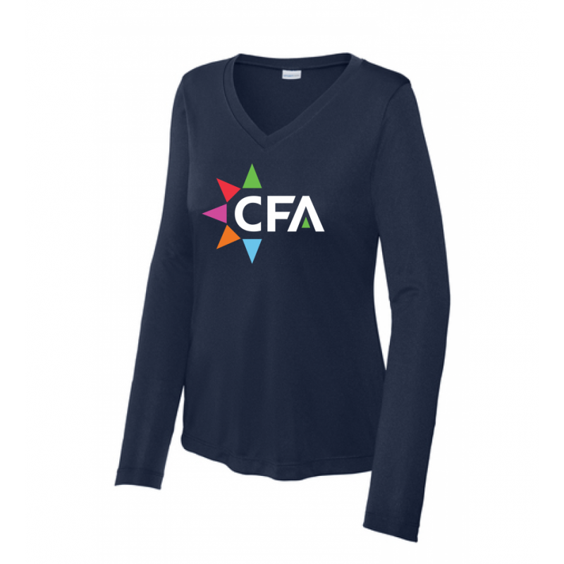 Women's Big CFA Dri-Fit Navy LS