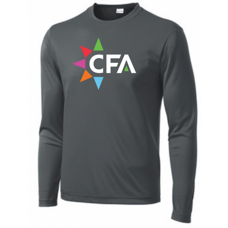 Men's Big CFA Dri-Fit Grey LS