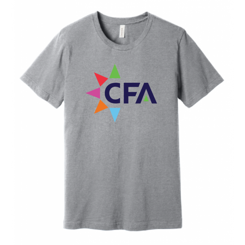 Unisex Big CFA BC Grey Tee