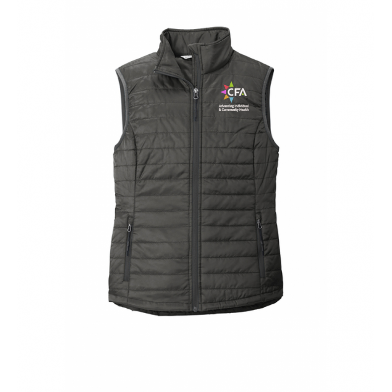 Women's CFA Grey Puff Vest