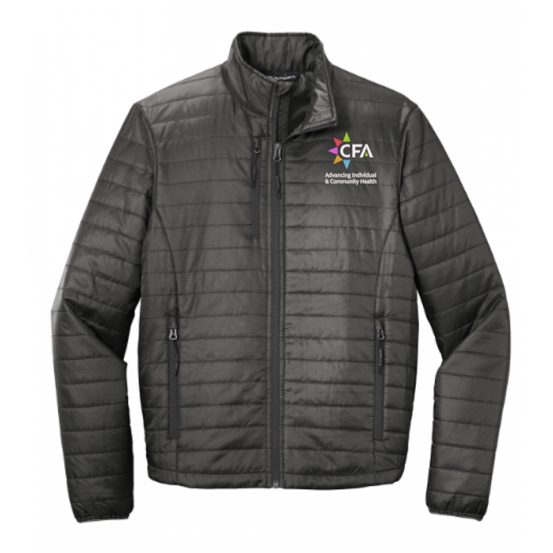 Men's Grey CFA Puffy Jacket