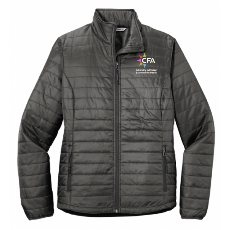 Women's Grey CFA Puffy Jacket