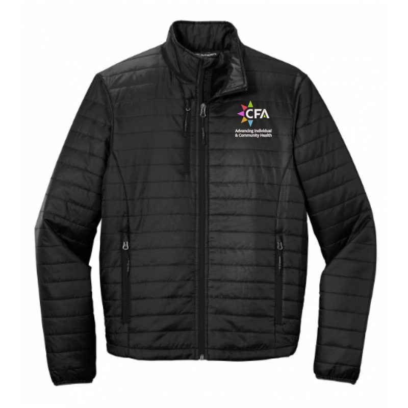 Men's Black CFA Puffy Jacket