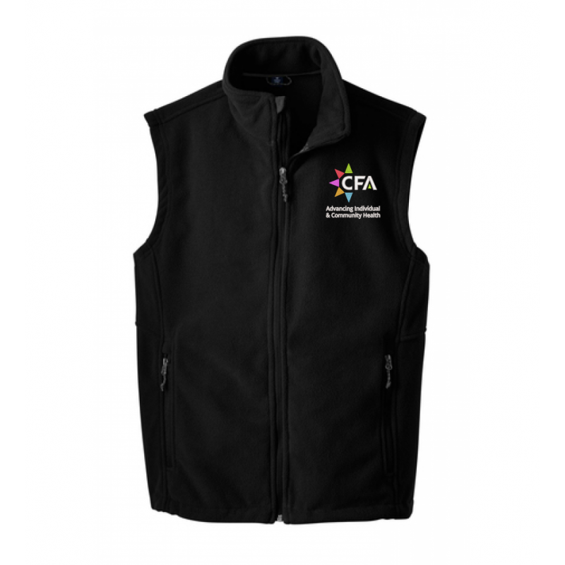 Men's CFA Black Fleece Vest